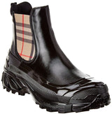 Burberry Coated Canvas Chelsea Boot - Pre-Owned Size 7