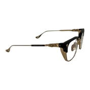 Chrome Hearts LGMA Black Matte Gold Plated Glasses - Lightly Pre-Owned OS