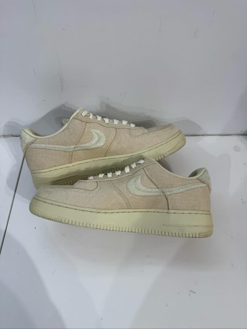 Nike Air Force 1 Low Stussy Fossil - Pre-Owned Size 11 (No original box)