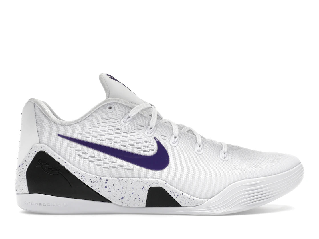 Nike Kobe 9 Elite Low EM Protro White Court Purple