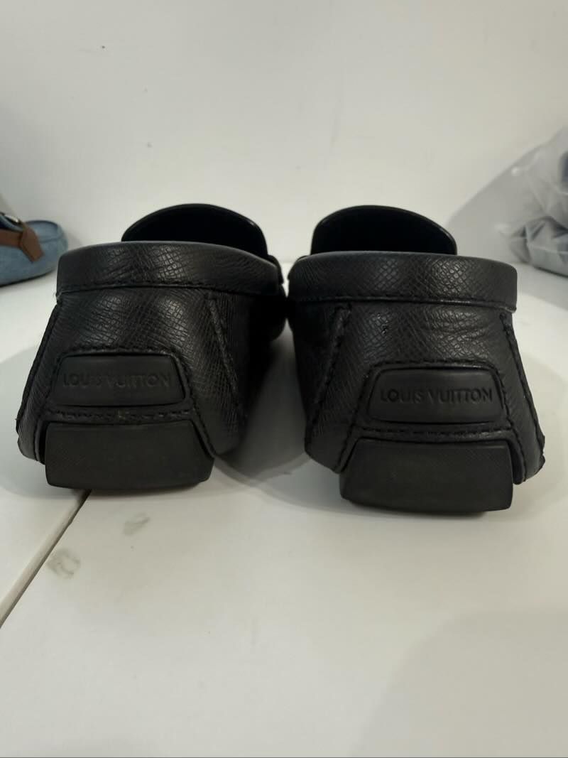 Louis Vuitton Monte Carlo Moccasin Black - Pre-Owned Size 8.5M