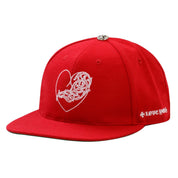 Chrome Hearts Love You Fitted Cap Red