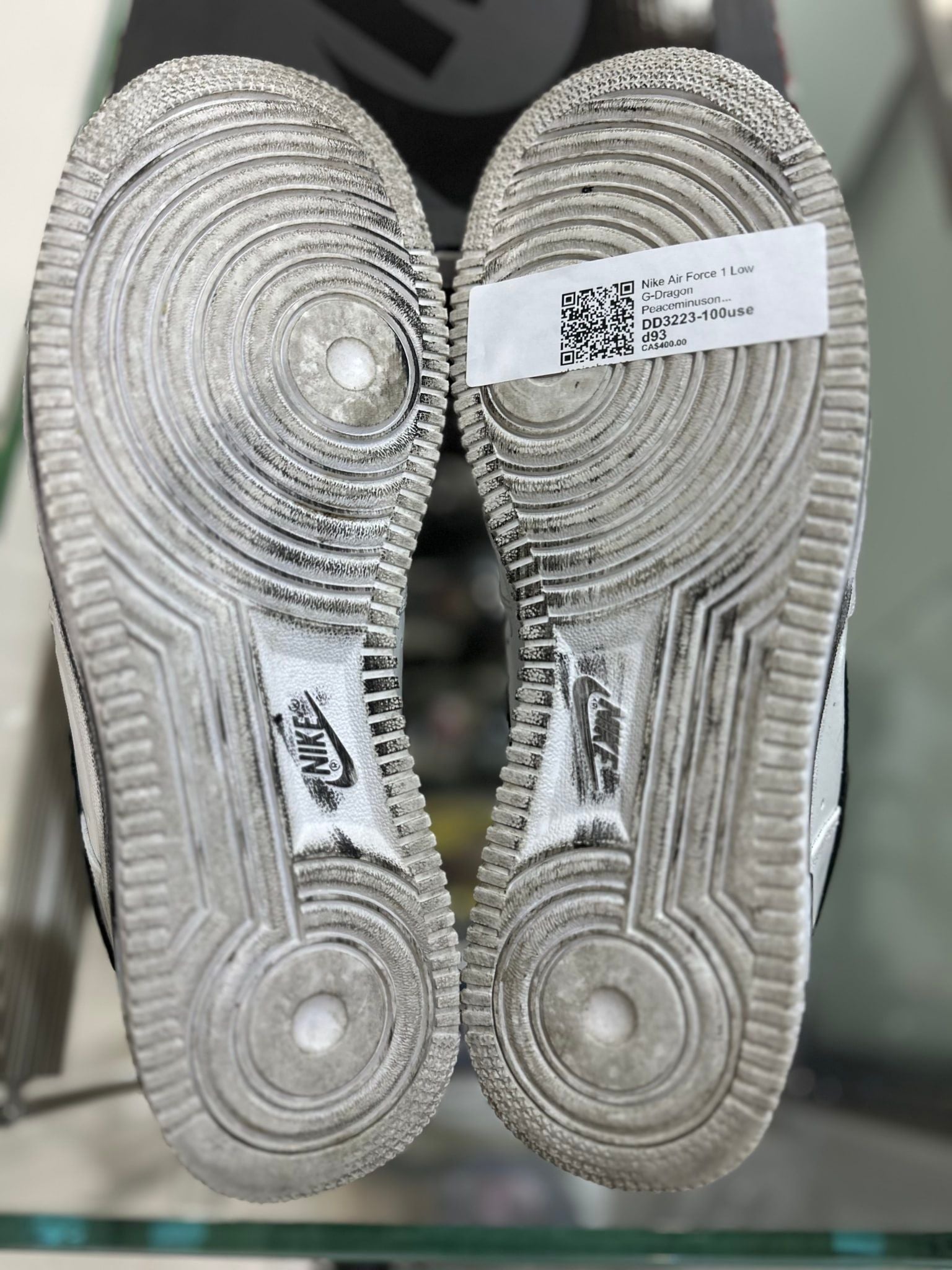 Nike Air Force 1 Low G-Dragon Peaceminusone Para-Noise 2.0  #3 - Pre-Owned Size 9