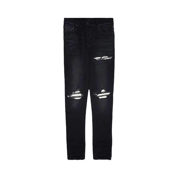 AMIRI MX1 Ultra Suede Jeans Black
