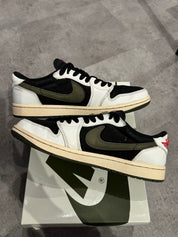 Jordan 1 Retro Low OG SP Travis Scott Olive (W) - Pre-Owned Size 8M/9.5W