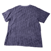 Dior Oblique Towel T-Shirt Purple (Lightly Used Size M) - Pre-Owned