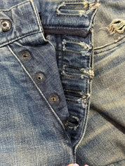 Chrome Hearts Fleur Knee Denim Jeans (Project Size 31) - Pre-Owned