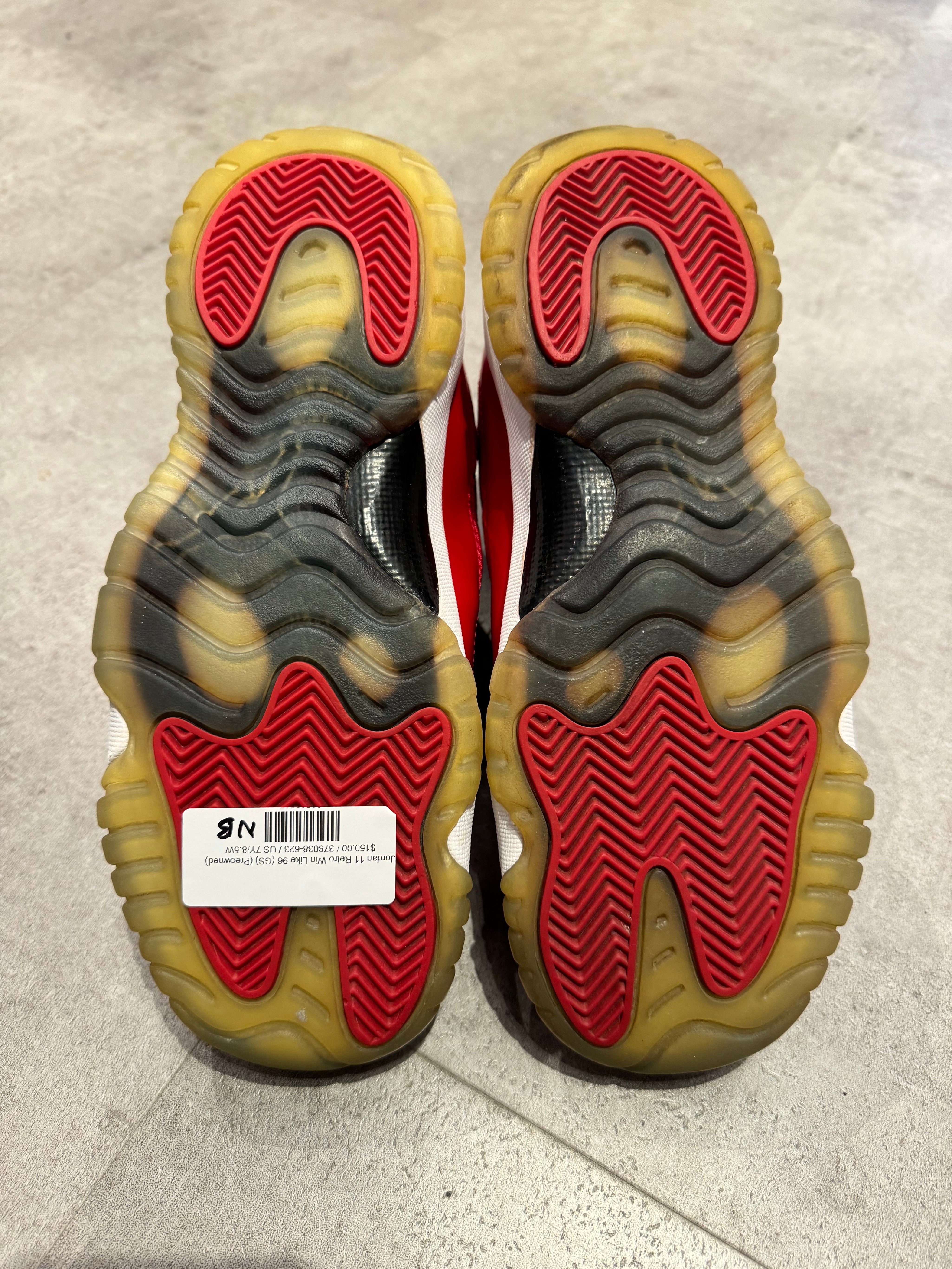 Jordan 11 Retro Win Like 96 (GS) (Preowned) - Pre-Owned