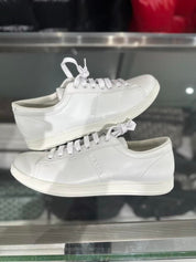 Prada Downtown Leather Sneakers White - Pre-Owned Size 40/ US 8 (No Original Box)