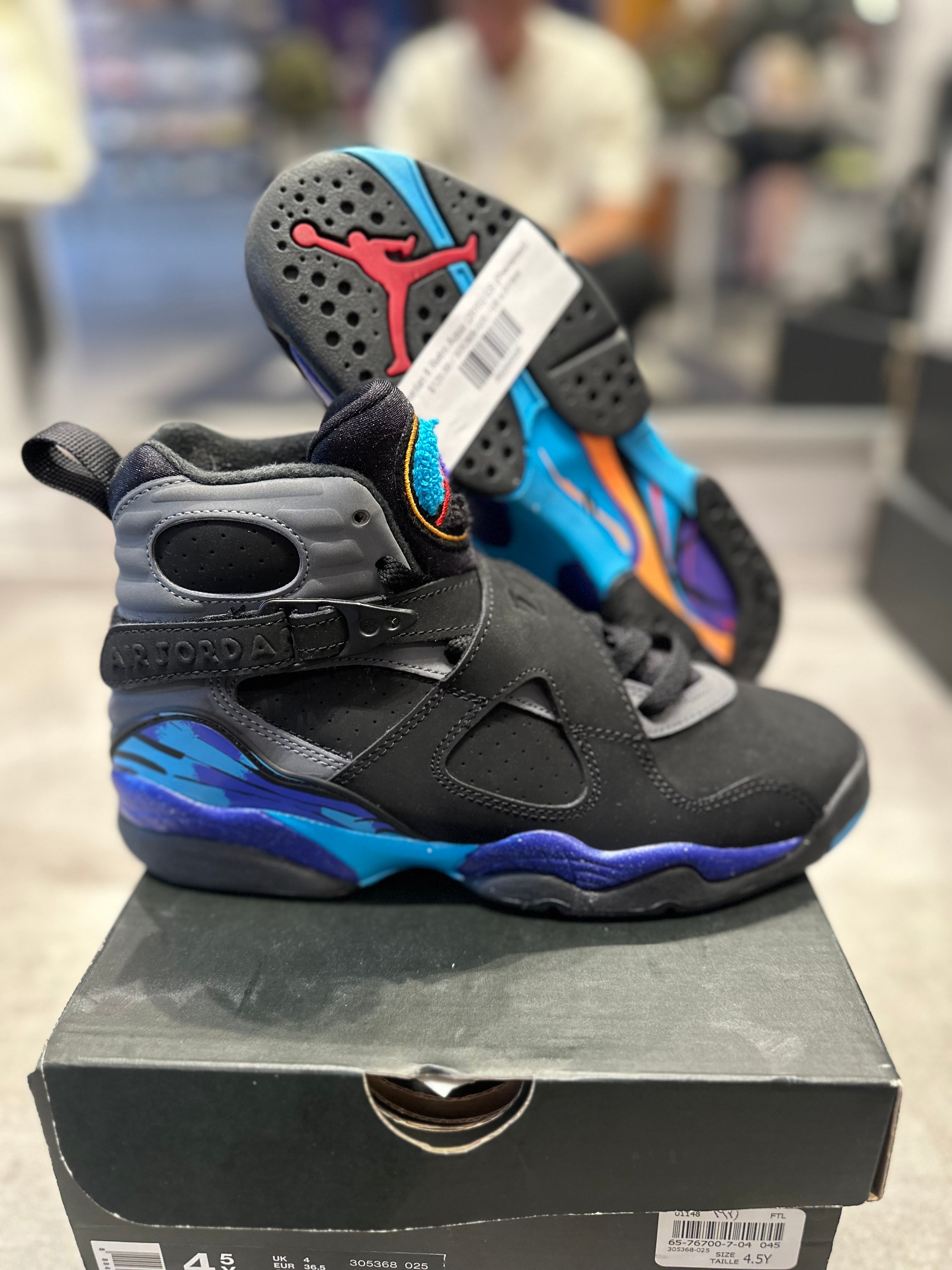 Jordan 8 store aqua gs