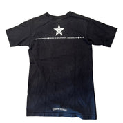 Vintage Chrome Hearts Neck Star T-Shirt Black (Preowned Size S) - Pre-Owned