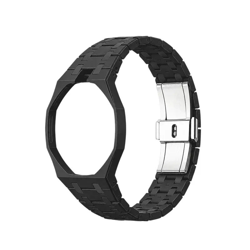 Swatch x Audemars Piguet AP Bioceramic Royal Pop Savonnette Ocho Negro (with Ceramic Strap)