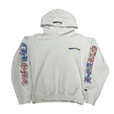Chrome Hearts Matty Boy American Flag Hoodie White - Pre-Owned Size M