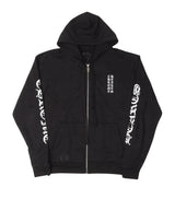 Chrome Hearts Monogram Horseshoe Logo Zip Up Hoodie