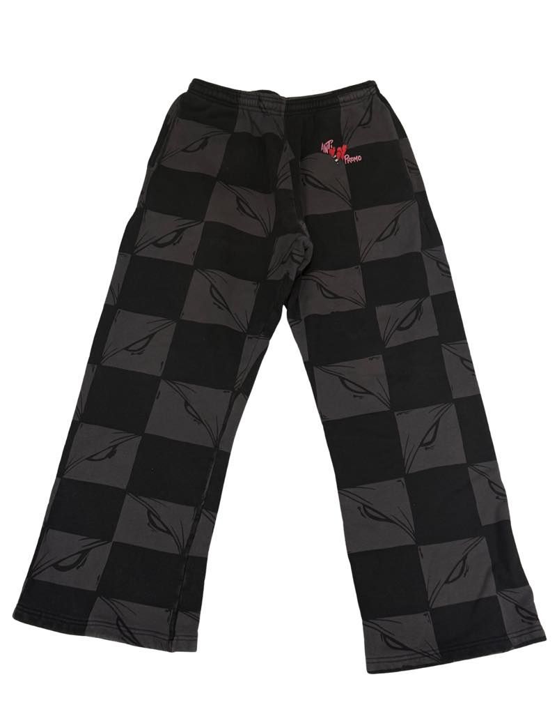 Matty Boy 99 Eyes Anti Promo Sweatpants Black/Grey - Lightly Pre-Owned Size M