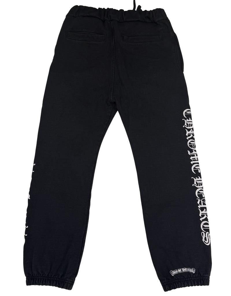 Chrome Hearts Scroll Logo Sweatpants - Lightly Pre-Owned Size S