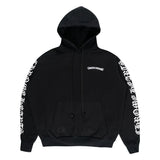 Chrome Hearts Scroll Logo Pullover Hoodie Black
