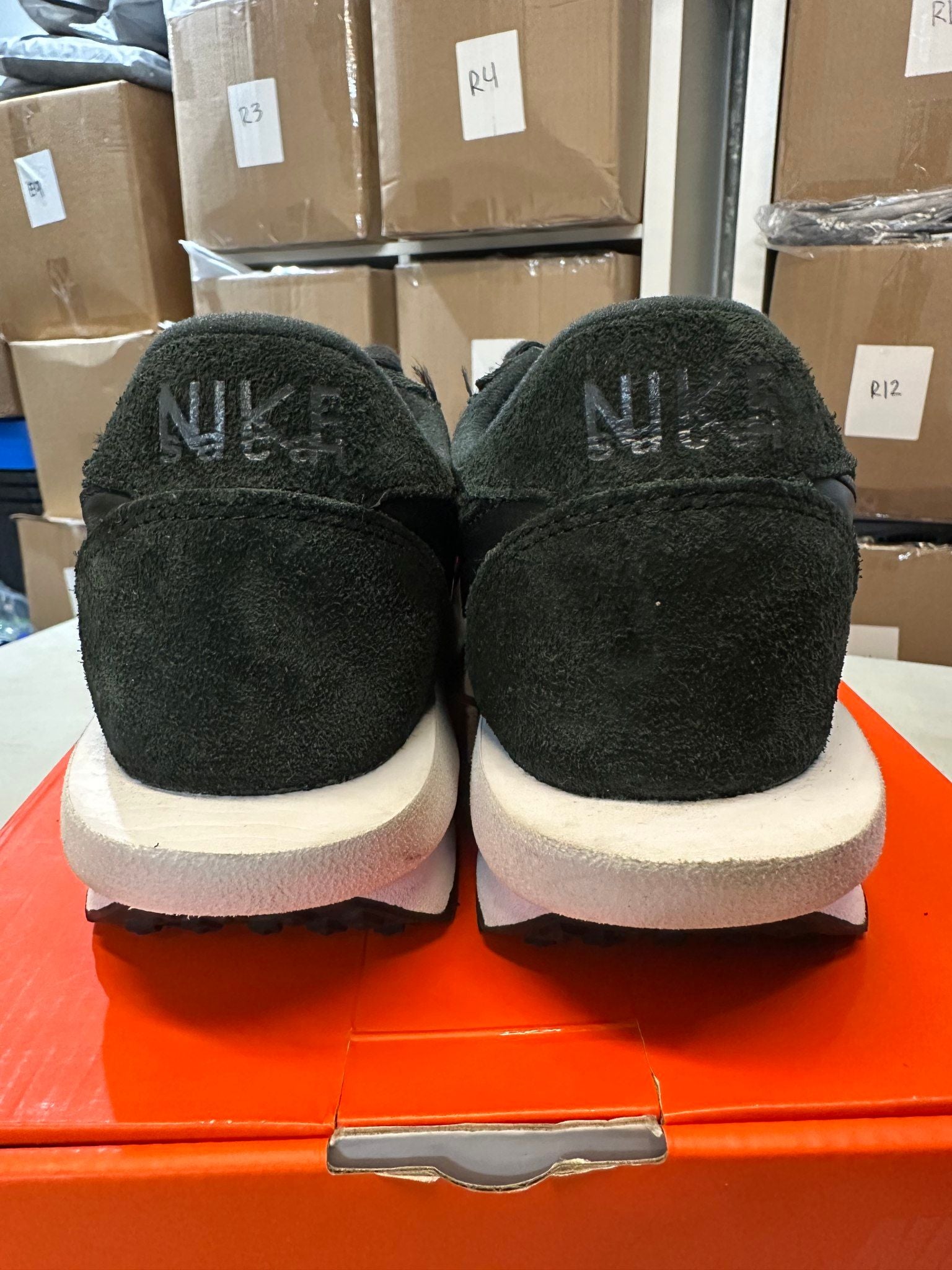 Nike LD Waffle sacai Black Nylon (Preowned Size 8.5) - Pre-Owned