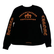 Chrome Hearts King Taco Hollywood L/S T-Shirt Black/Orange - Lightly Used Size L