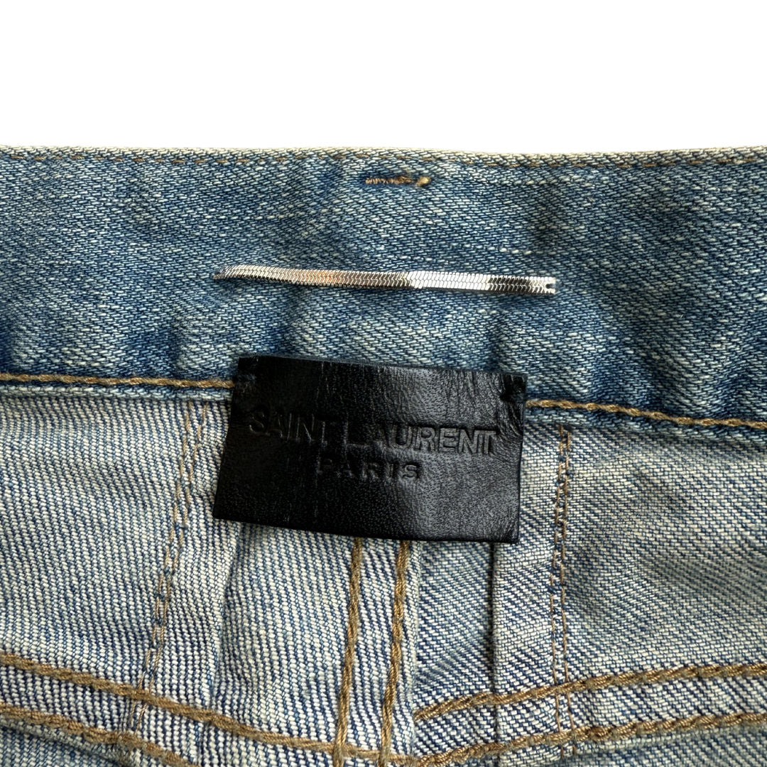 Saint Laurent D02 M/SK-LW Denim Jeans - Pre-Owned Size 31
