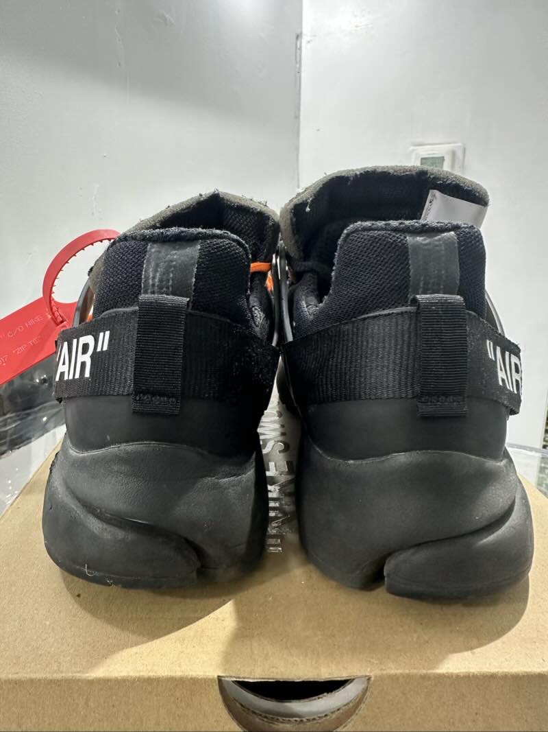 Nike Air Presto Off-White Black (2018) - Pre-Owned Size 9