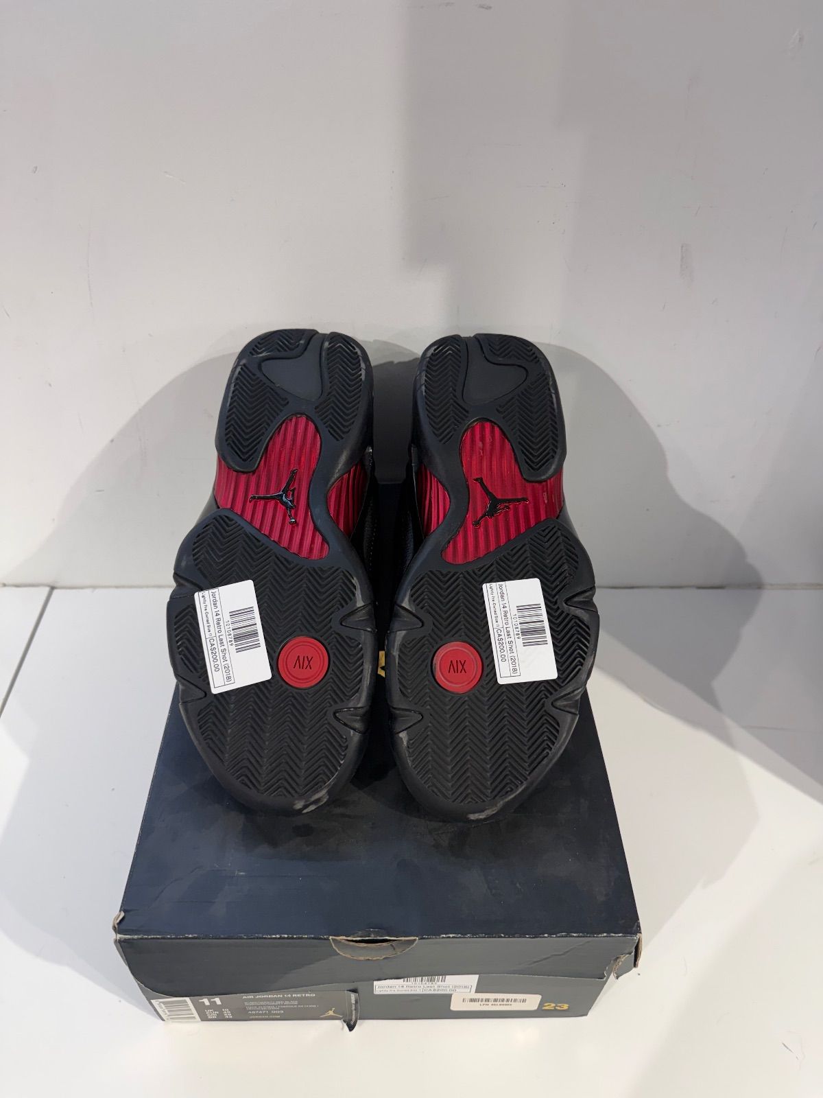 Jordan 14 Retro Last Shot (2018) - Lightly Pre-Owned Size 11
