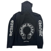 Chrome Hearts Matty Boy Chomper Horseshoe Hoodie Black - Pre-Owned Size M