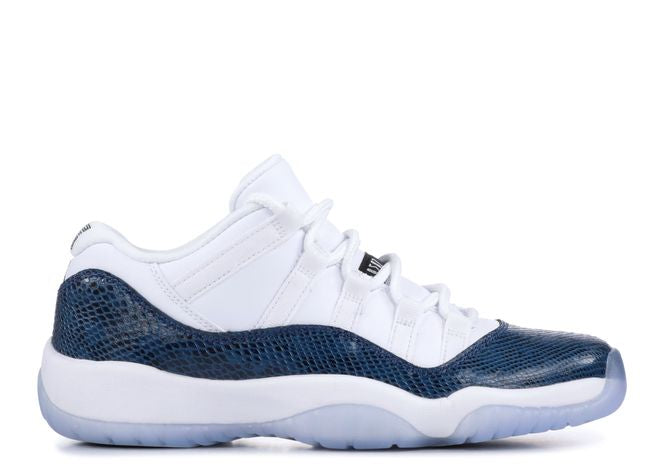 Jordan 11 Retro Low Snake Navy (2019) (GS) - Pre-Owned Size 4.5Y