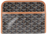 Goyard Jouvence Toiletry Bag PM Black/Tan - Lightly Pre-Owned