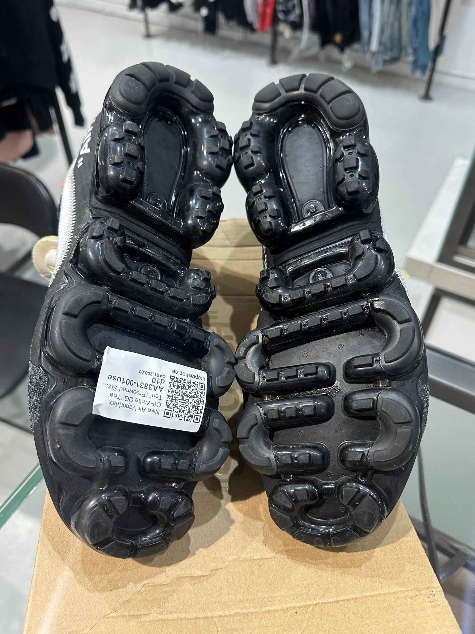 Nike Air VaporMax Off-White OG "The Ten" - Pre-Owned Size 10