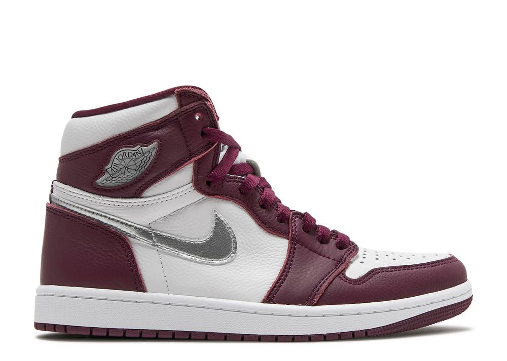 Jordan 1 Retro High Bordeaux (No Bordeaux Laces)