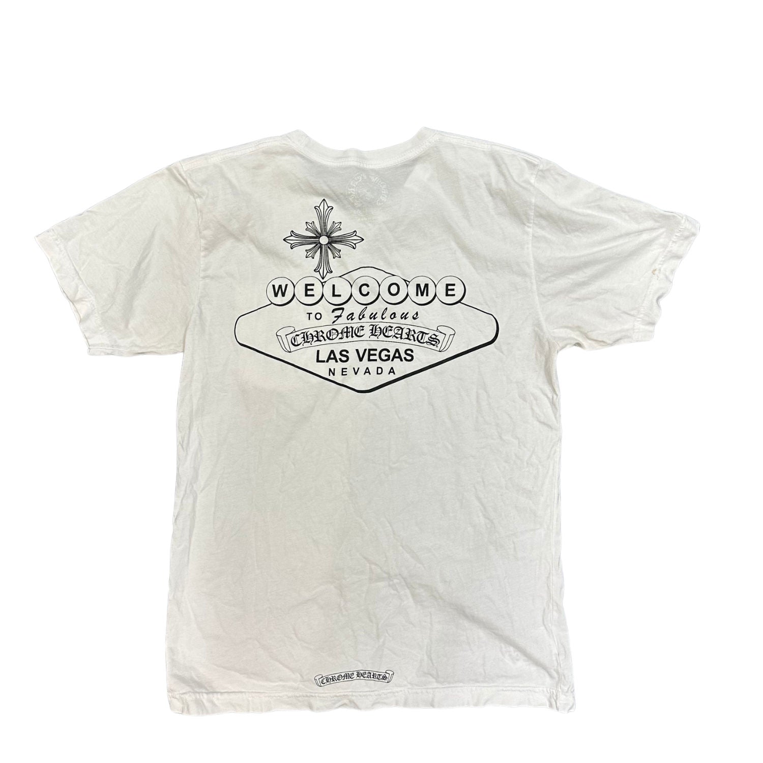 Chrome Hearts Las Vegas Exclusive T-Shirt White - Pre-Owned Size M