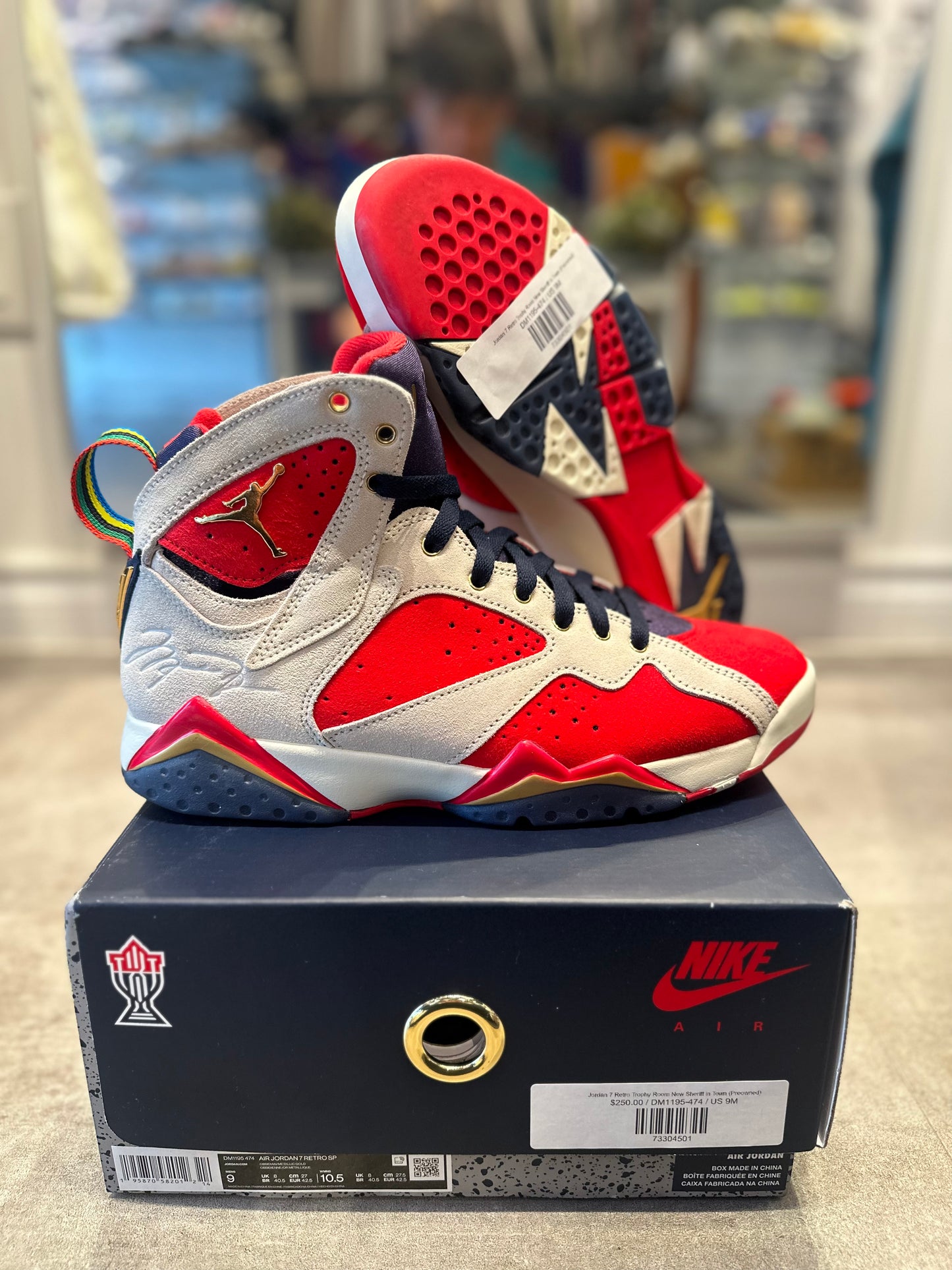 Jordan 7 Retro Trophy Room New Sheriff in Town (Preowned)