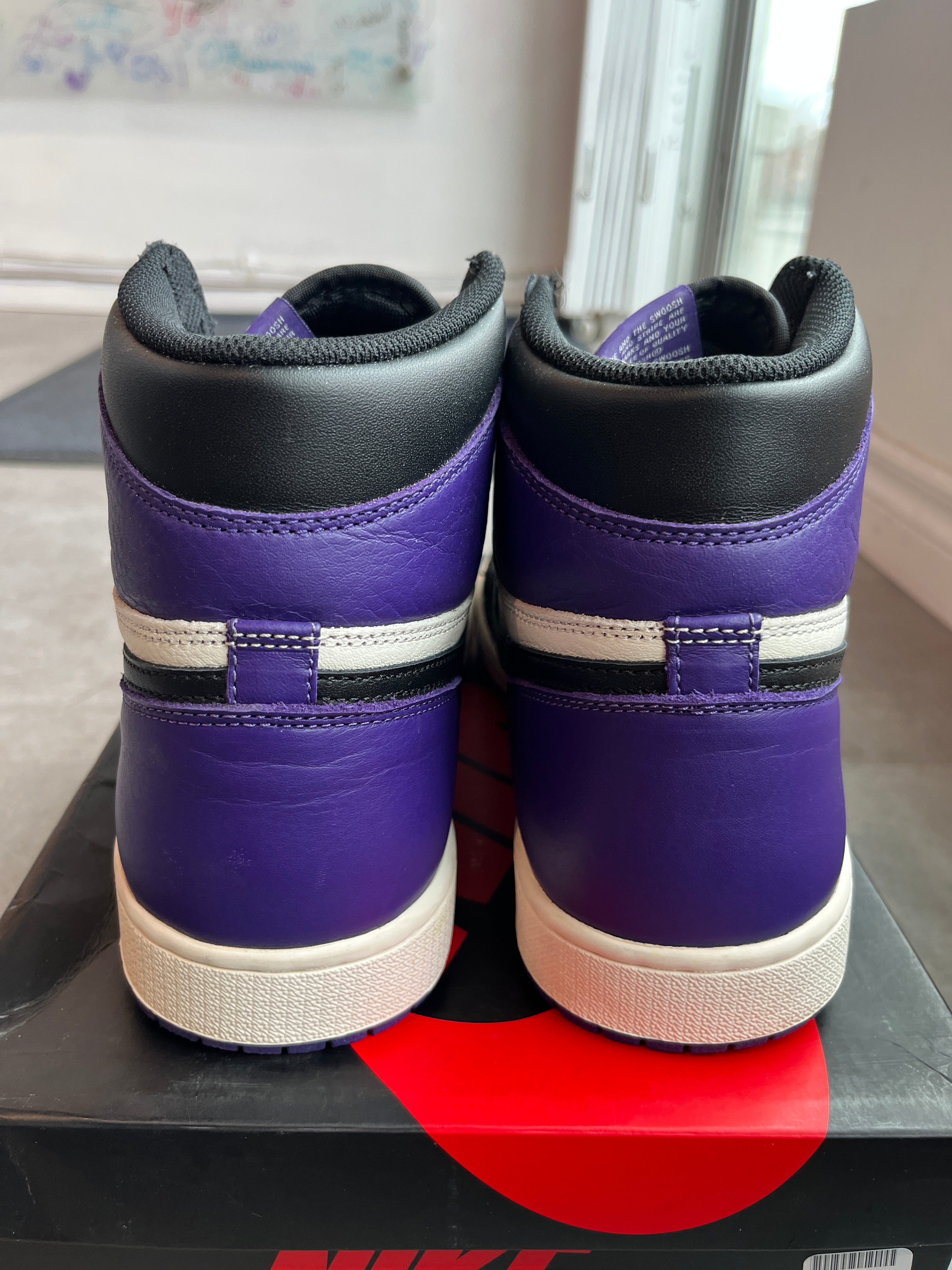 Jordan 1 Retro High Court Purple (Used Once Size 12)