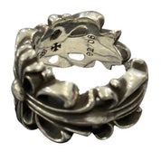 Chrome Hearts Double Floral Ring - Lightly Used Size 7.5