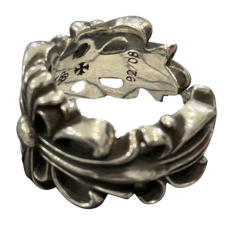 Chrome Hearts Double Floral Ring - Lightly Used Size 7.5