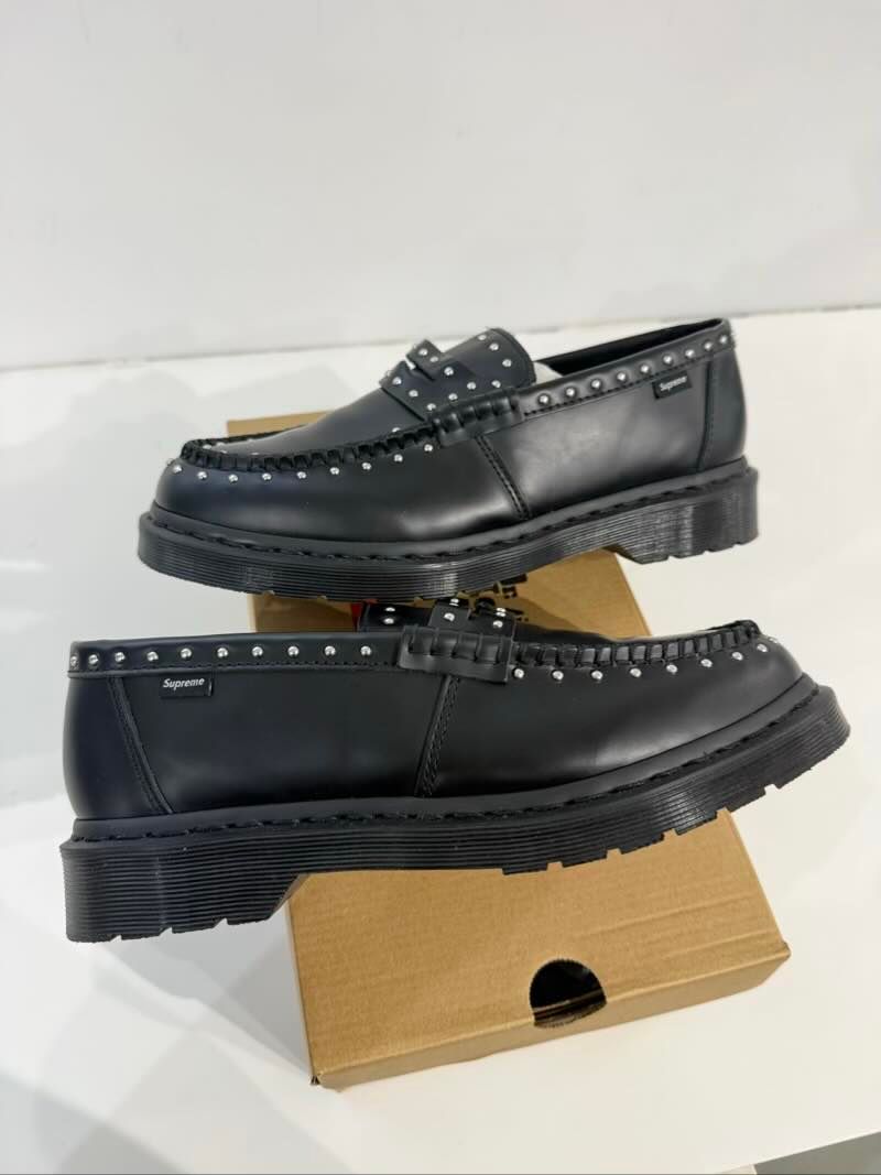 Dr. Martens Studded Penton Loafer Supreme Black - Lightly Pre-Owned Size 9
