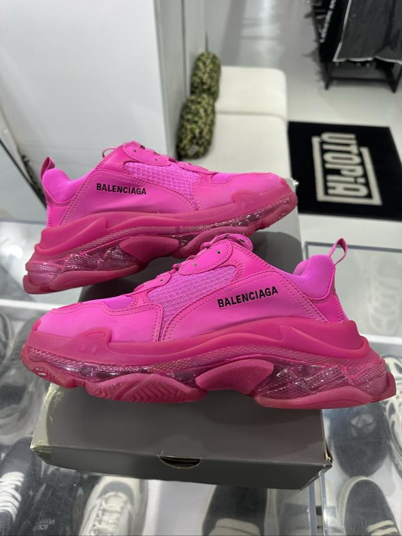 Balenciaga Triple S Pink - Lightly Pre-Owned Size 10