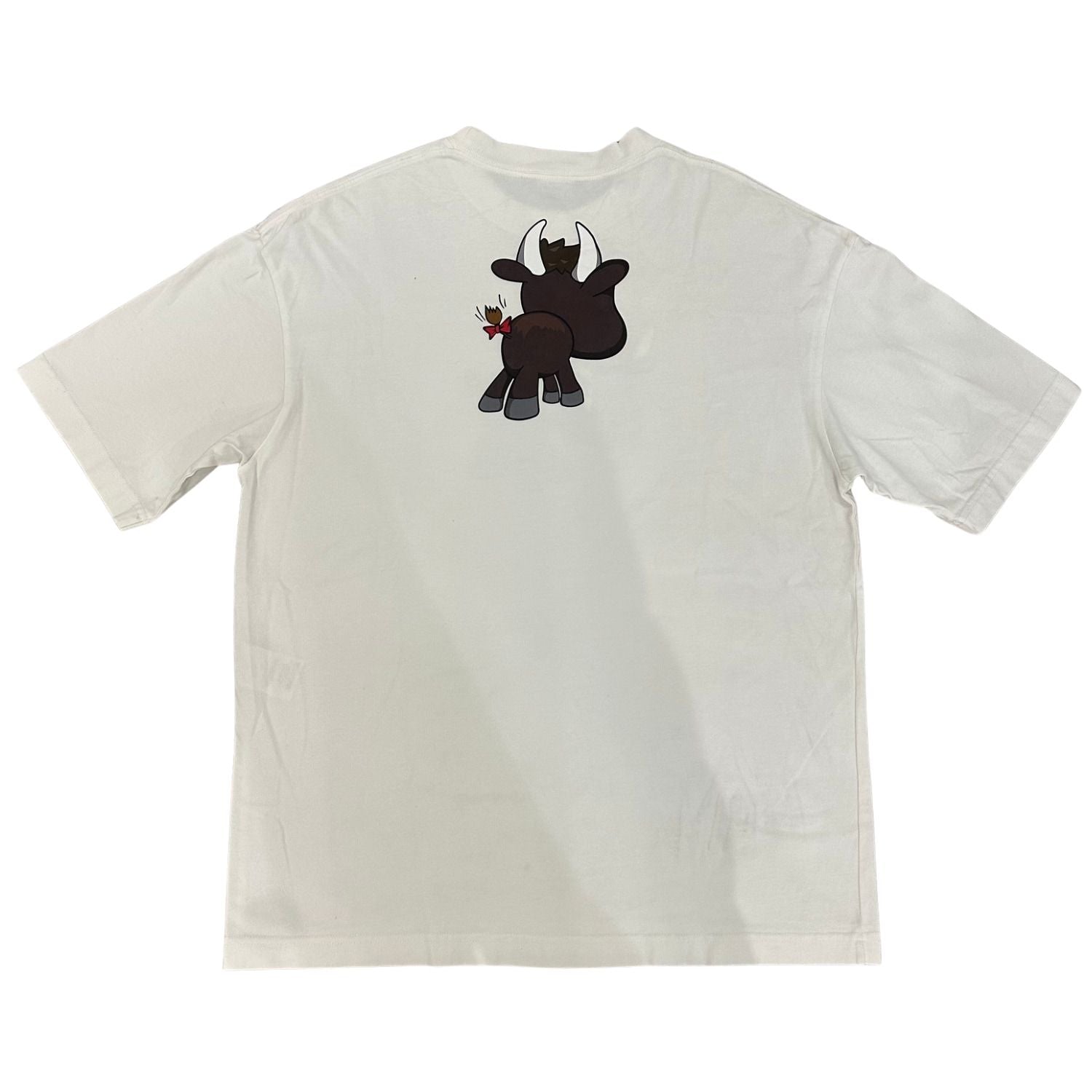 Balenciaga Year Of The Ox T-Shirt White (Preowned Size XS, Fits M) - Pre-Owned