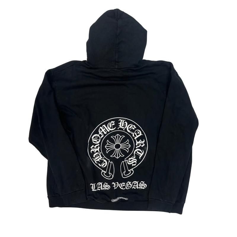 Chrome Hearts Las Vegas Exclusive Horsehoe Zip-Up Hoodie Black - Worn Once Size XXL