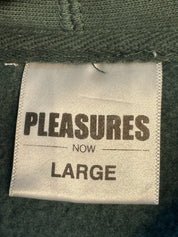 Pleasures Krishna Logo Hoodie Green - Pre-Owned