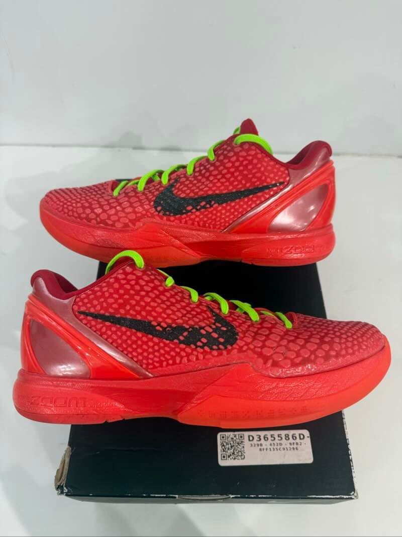 Nike Kobe 6 Protro Reverse Grinch - Pre-Owned Size 8.5
