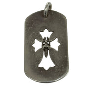 Chrome Hearts Large Cut Out Cross Dagger Dog Tag Pendant - Pre-Owned