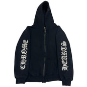 Chrome Hearts Horseshoe Thermal Zip-Up Hoodie - Pre-Owned Size S