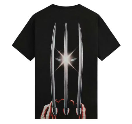 Kith x Marvel Wolverine Vintage Tee Black