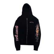 Chrome Hearts Deadly Doll Zip-Up Hoodie Black - Like New Size M