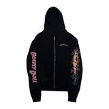 Chrome Hearts Deadly Doll Zip-Up Hoodie Black - Like New Size M