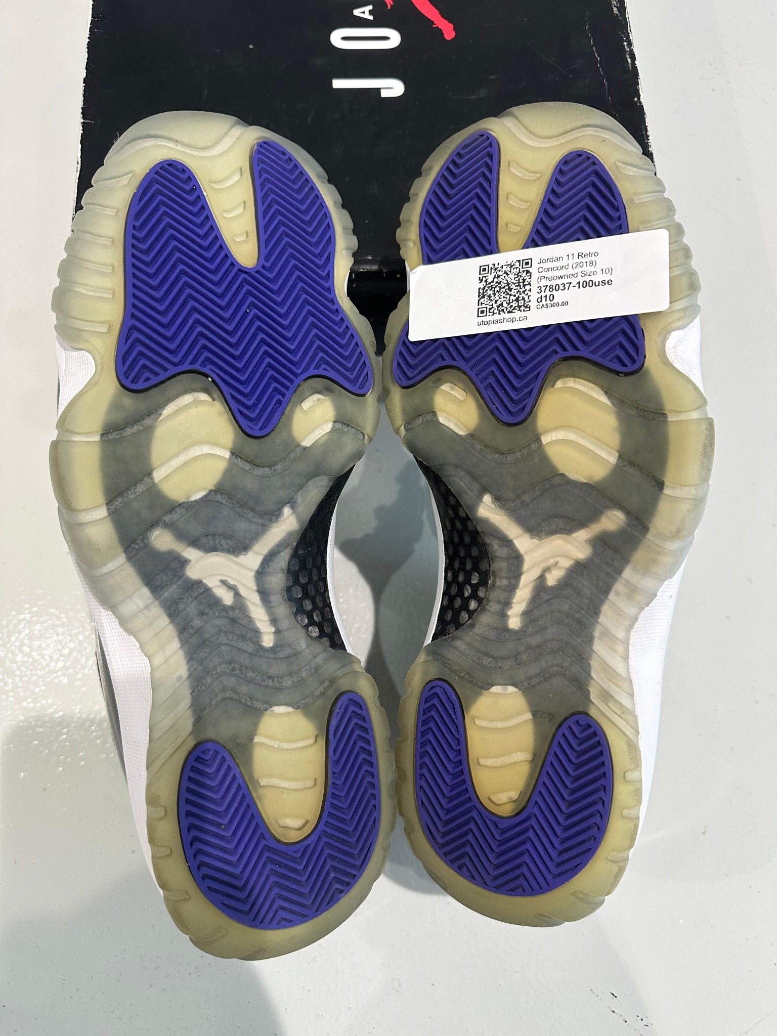 Jordan 11 Retro Concord (2018) - Pre-Owned Size 10