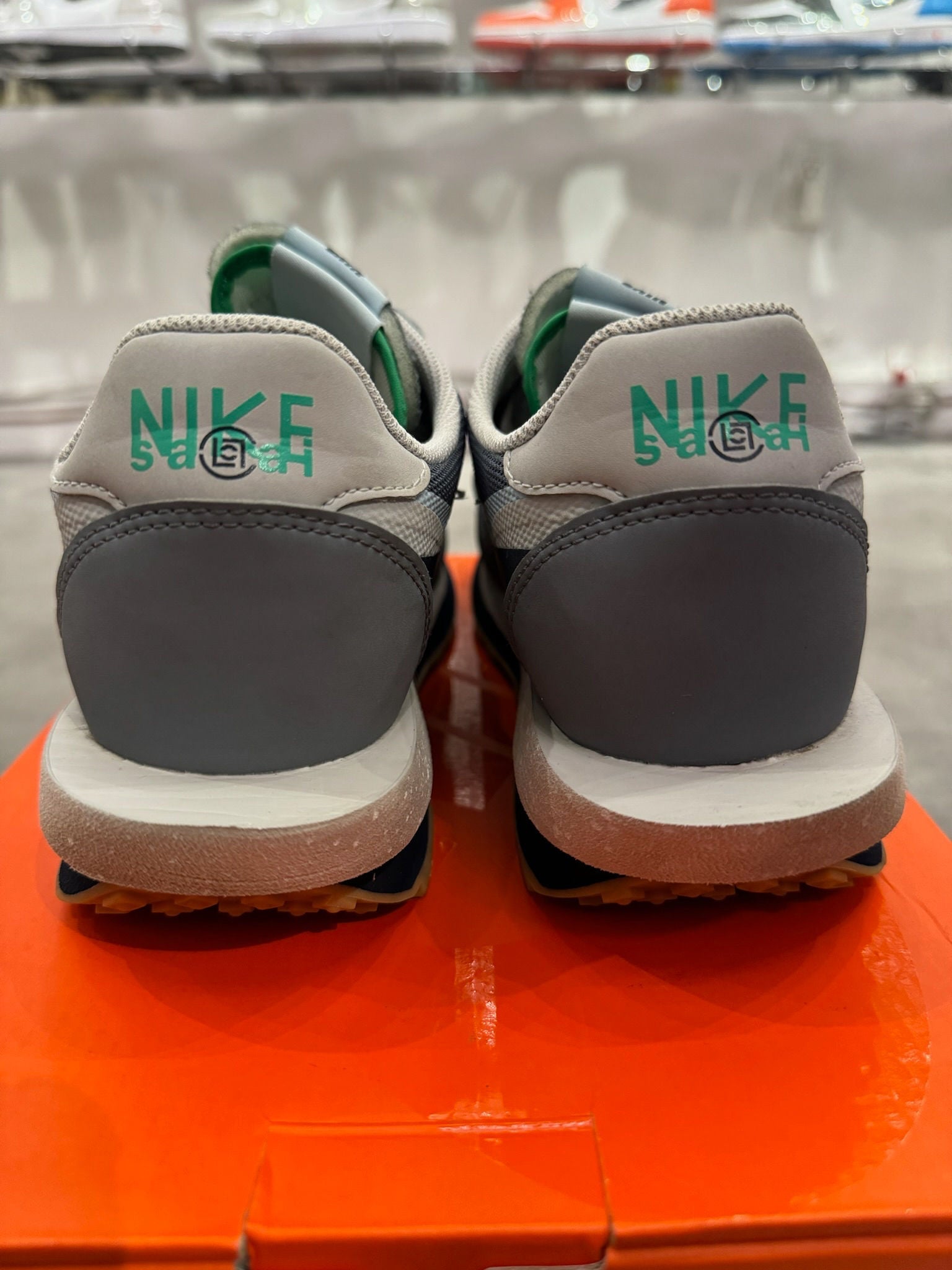 Nike LD Waffle sacai CLOT Kiss of Death 2 Cool Grey - Pre-Owned Size 9