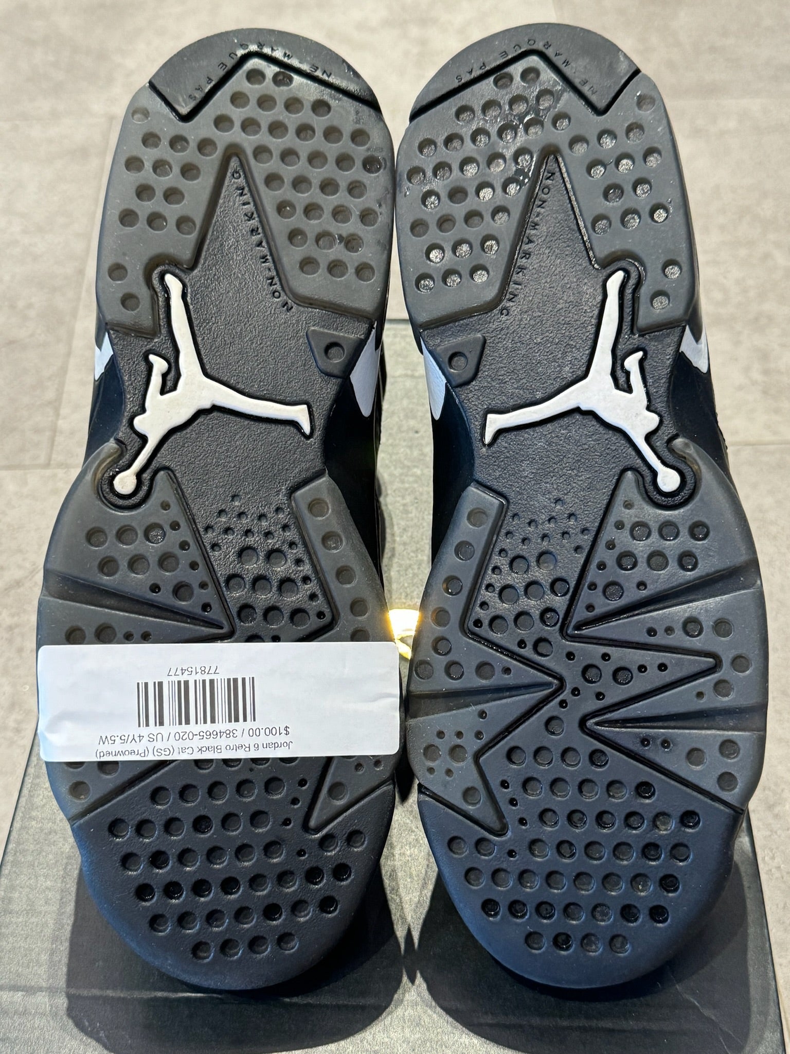 Jordan 6 Retro Black Cat (GS) (Preowned) - Pre-Owned